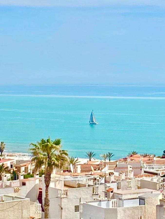 Beautiful Apartment Near Lamata Beach With Panorama Sea View!!! Torrevieja Exterior foto